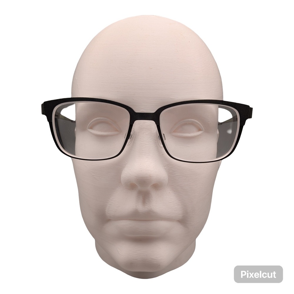 Bevel 8690 Alexander MGST Eyeglasses Frame Black Titanium 56-19-145 Japan